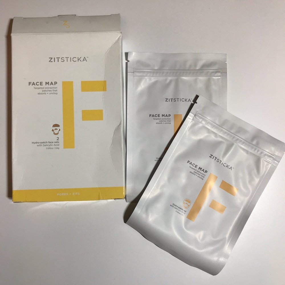 NIB ZitSticka Face Map set of 2